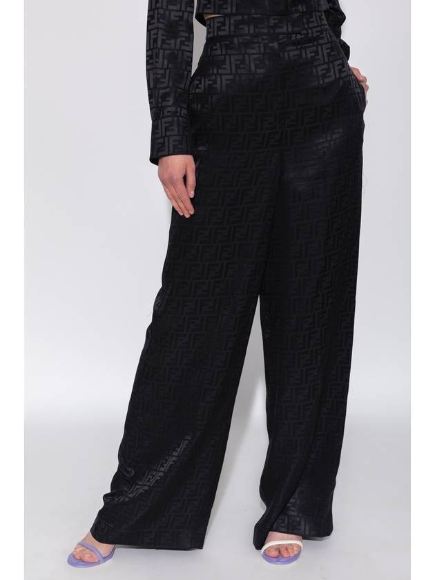 Straight Pants Black - FENDI - BALAAN 4