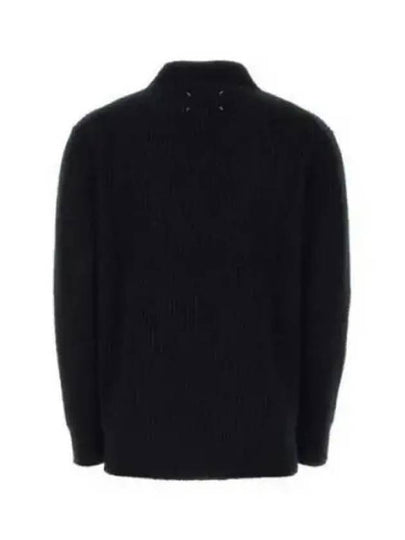 Donegal Classic Cashmere Wool Knit Top Navy - MAISON MARGIELA - BALAAN 2