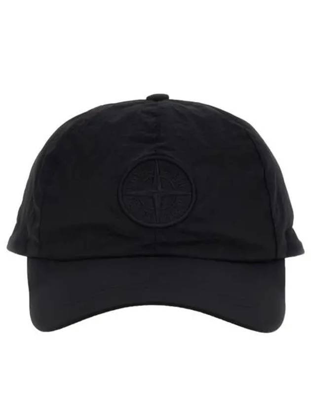 Nylon Logo Ball Cap Black - STONE ISLAND - BALAAN 2