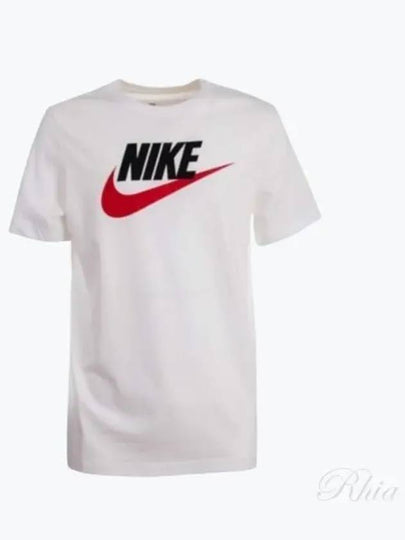 Futura Icon Short Sleeve T-Shirt White - NIKE - BALAAN 2