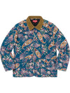 Quilted Paisley Jacket Blue QUILTED PAISLEY JACKET - SUPREME - BALAAN 2