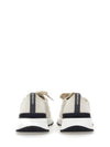 Stretch Knit Low Top Sneakers White - BRUNELLO CUCINELLI - BALAAN 4