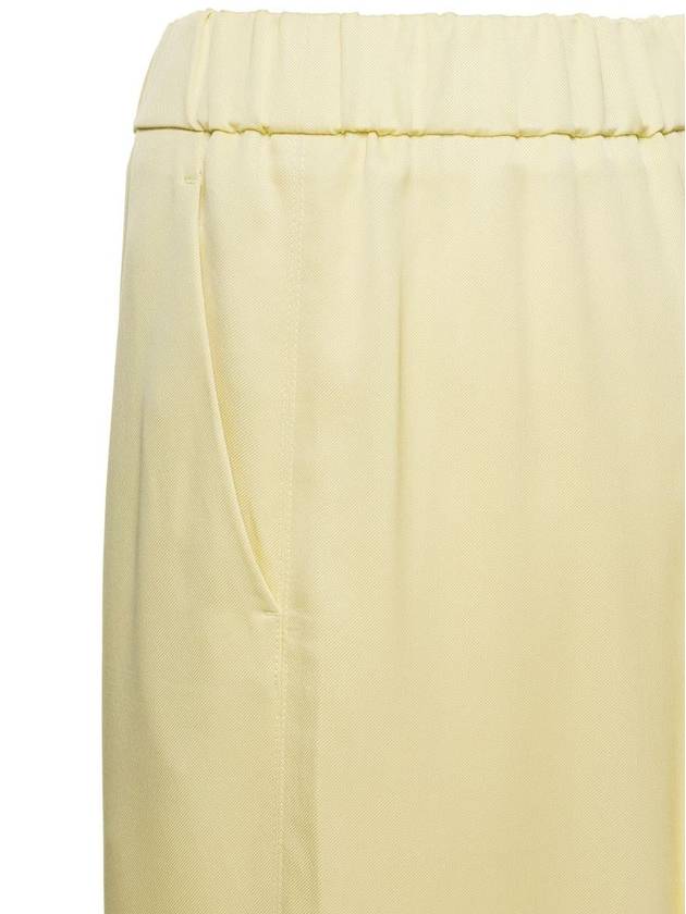 Training Jogger Pants J02KA0122J65090737 Yellow - JIL SANDER - BALAAN 4