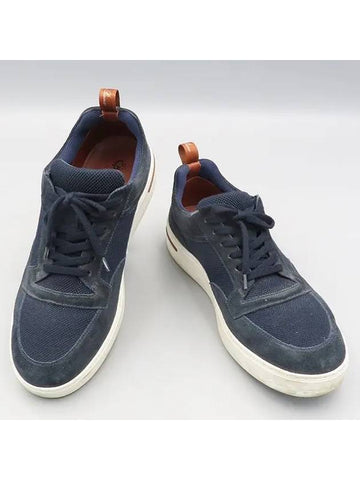 Smith Market Navy Sneakers Men s Shoes - LORO PIANA - BALAAN 1