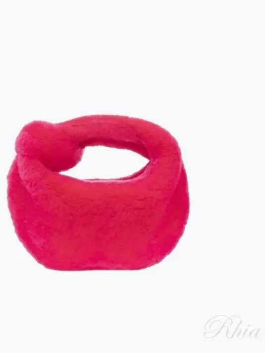 Shearling Jodie Mini Shoulder Bag Pink - BOTTEGA VENETA - BALAAN 2