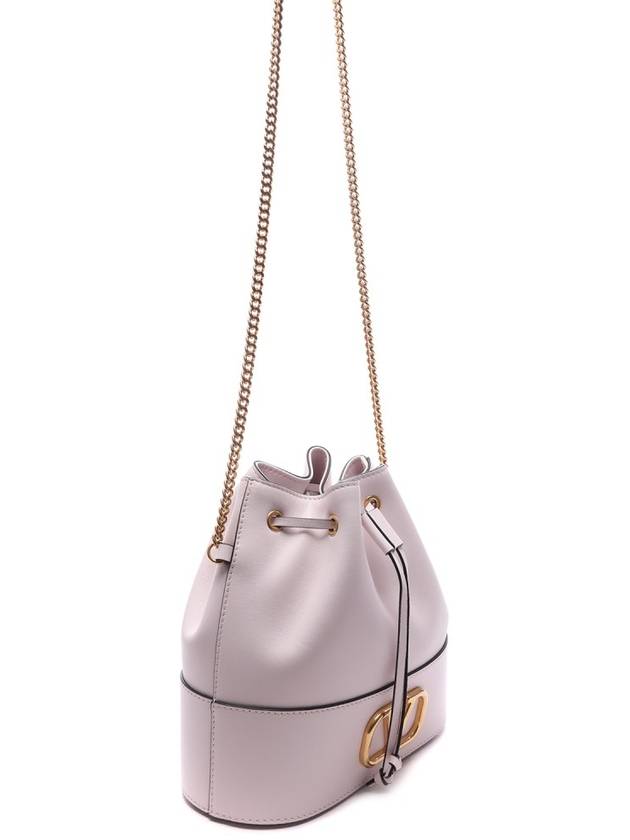 Women's V Logo Bucket Chain Cross Bag 4W0P0T83 HPF Y9U 24S - VALENTINO - BALAAN 3