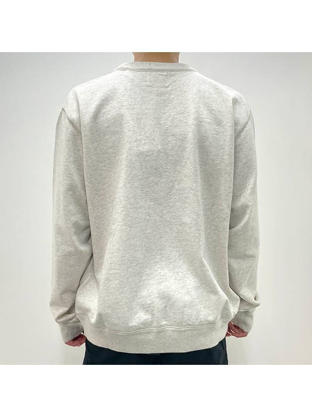 Mikoy Big Logo Cotton Sweatshirt Ecru - ISABEL MARANT - BALAAN 5