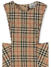 Kids Vintage Check Quilting Dress 8053970 - BURBERRY - BALAAN 4