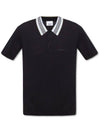 Icon Stripe Polo Shirt Black - BURBERRY - BALAAN 1