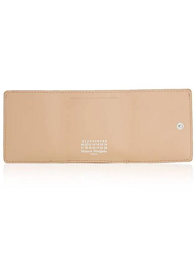 Stitch Unvalve Mini Half Wallet Beige - MAISON MARGIELA - BALAAN 4