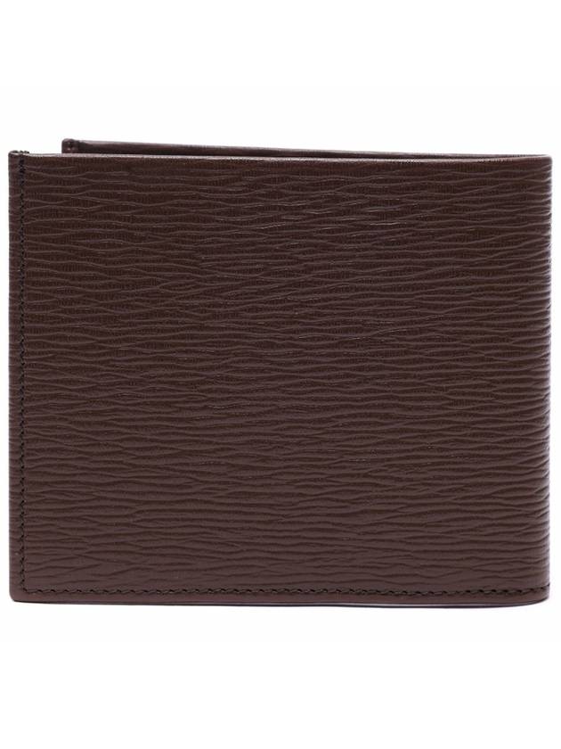 Gancini Half Wallet Brown - SALVATORE FERRAGAMO - BALAAN 5