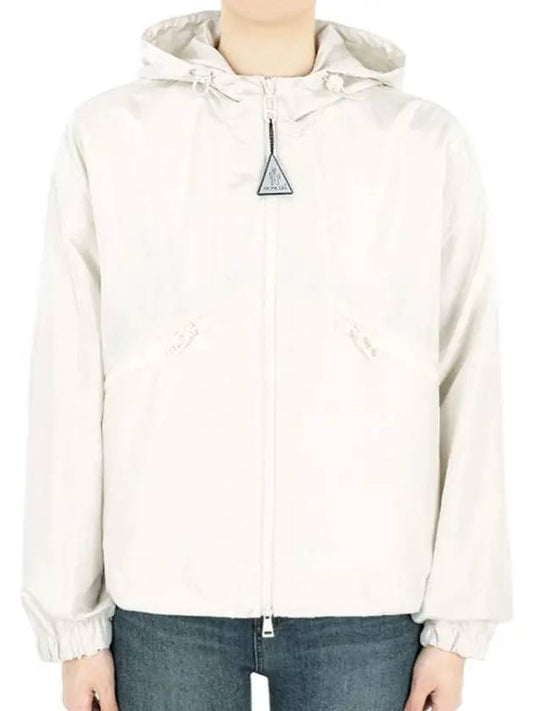 24 S S Women's MARMACE Hooded Jacket Ivory 1A00142 597FW 034 - MONCLER - BALAAN 1