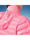 Women's Vinzier Short Down Jacket Pink - MONCLER - BALAAN 7