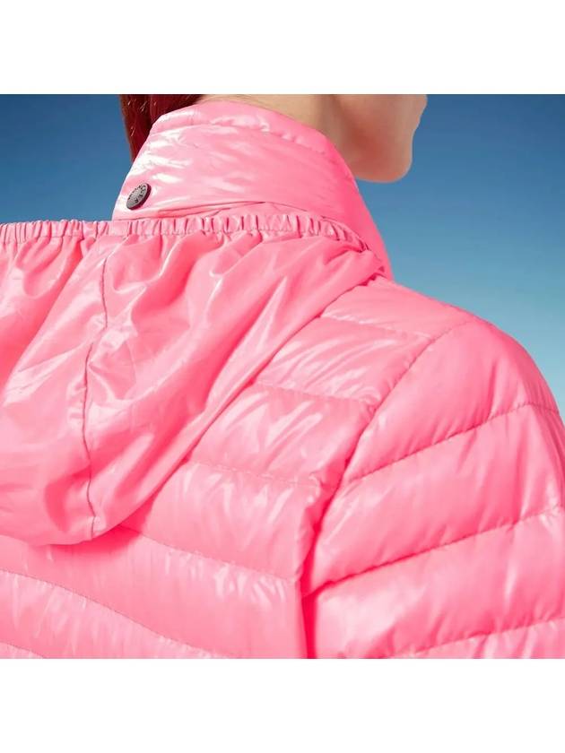 Women's Vinzier Short Down Jacket Pink - MONCLER - BALAAN 7