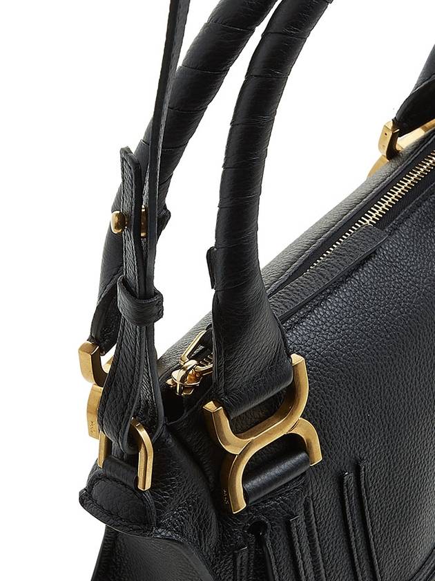 Marcie Small Shoulder Bag Black - CHLOE - BALAAN 10