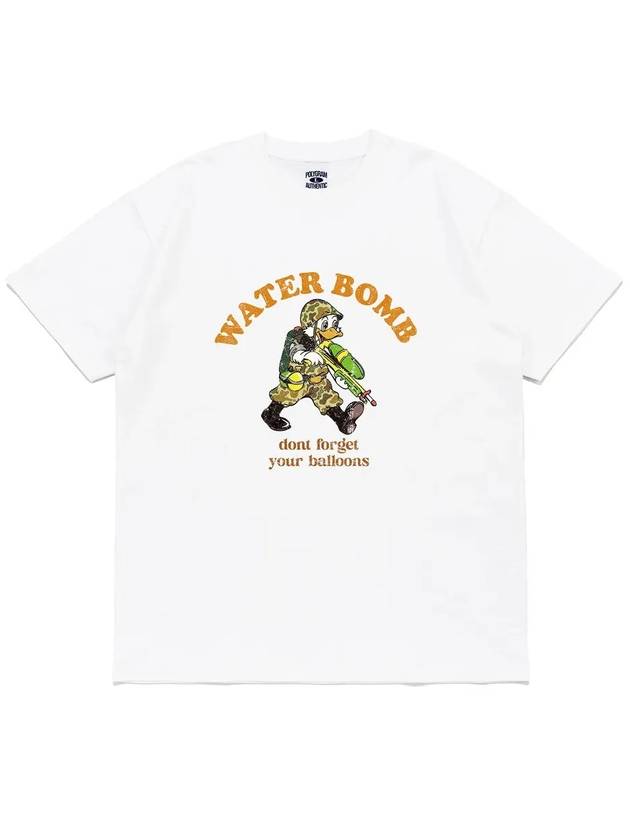 WATER DUCK T SHIRTS WHITE - POLYGRAM - BALAAN 4