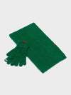 CANDY Gloves Muffler Set GREEN - RECLOW - BALAAN 1