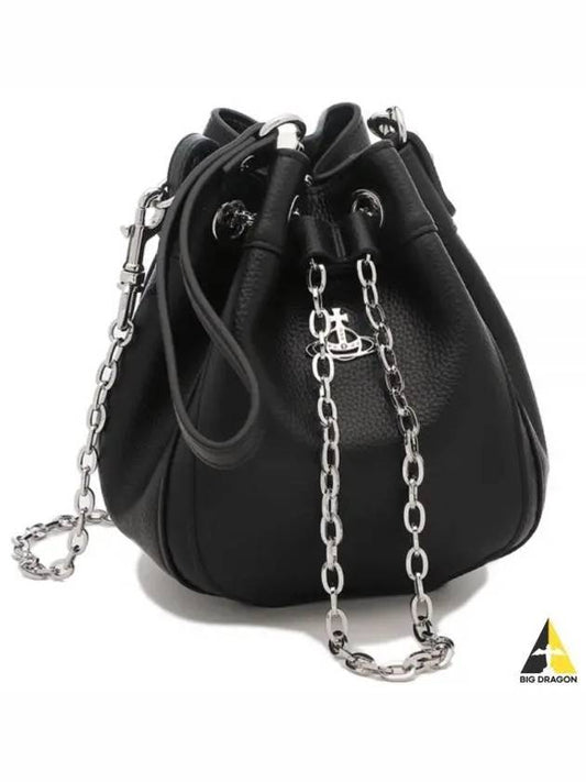 Chrissy Small Bucket Bag Black - VIVIENNE WESTWOOD - BALAAN 2