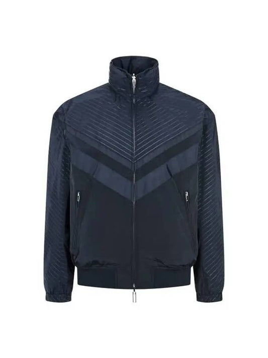 Men s Reversible Hidden Hooded Jacket Navy 270056 - EMPORIO ARMANI - BALAAN 1