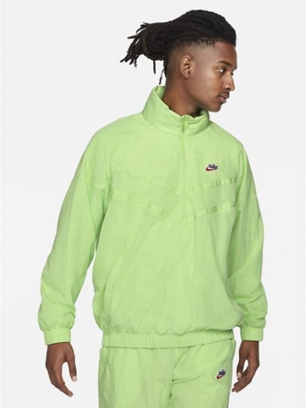 Heritage Windrunner Anorak Neon Green - NIKE - BALAAN 2