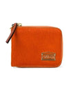 U BOBBY PONYSKIN WALLET ORANGE - ARIES - BALAAN 1