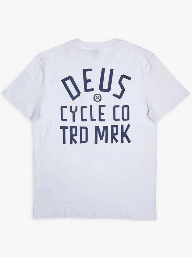 24SS Deus Men's Piece T-Shirt DMP241438D WHT - DEUS EX MACHINA - BALAAN 2