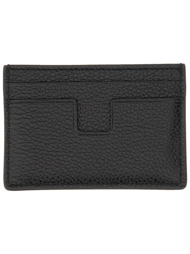 logo print leather card holder Y0232LCL158S - TOM FORD - BALAAN 6