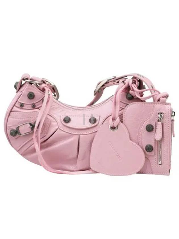 Le Cagole XS Lambskin Shoulder Bag Pink - BALENCIAGA - BALAAN 2