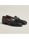 Women s Paris Loafer Black Silver Medal - HERMES - BALAAN 2