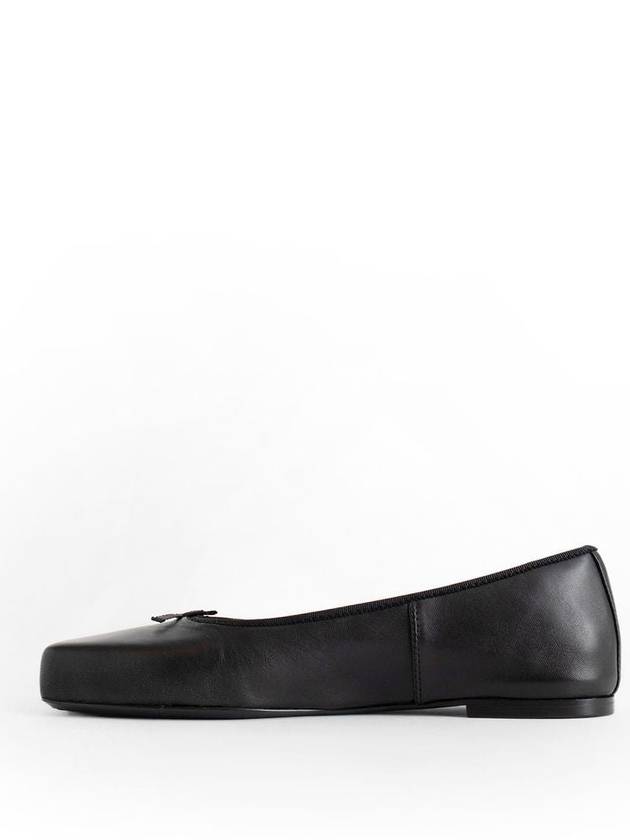 BLACK LEATHER FLATS 30124F037001 - ALEXANDER WANG - BALAAN 5