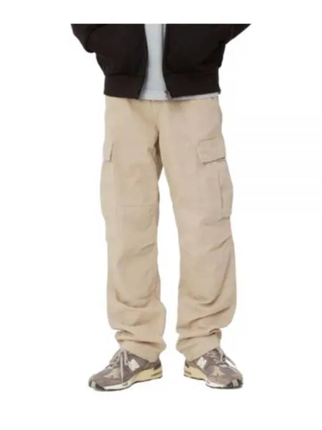 Moraga Twill Regular Cargo Straight Pants Beige - CARHARTT WIP - BALAAN 2