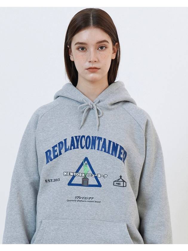 RC® City New York Hoodie Grey - REPLAYCONTAINER - BALAAN 2