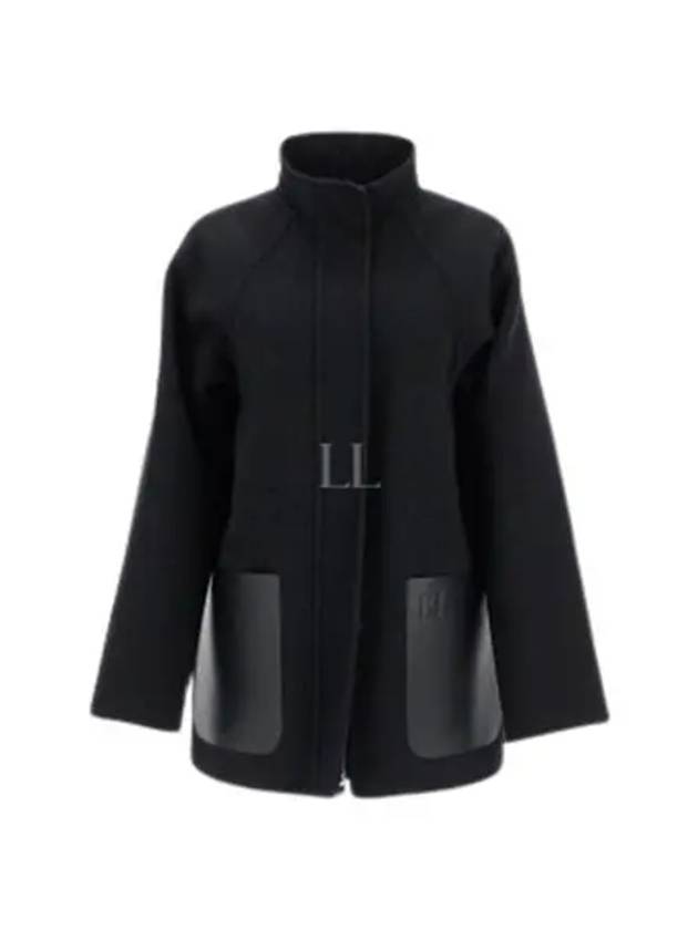 Wool Jacket Black - FENDI - BALAAN 2