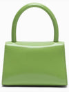 22FW Bypa semipatent leather top handle bag lime green 19PFMINALMWSMA STK - BY FAR - BALAAN 3