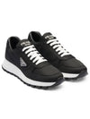 Prax 1 Re-Nylon Low Top Sneakers Black - PRADA - BALAAN 2