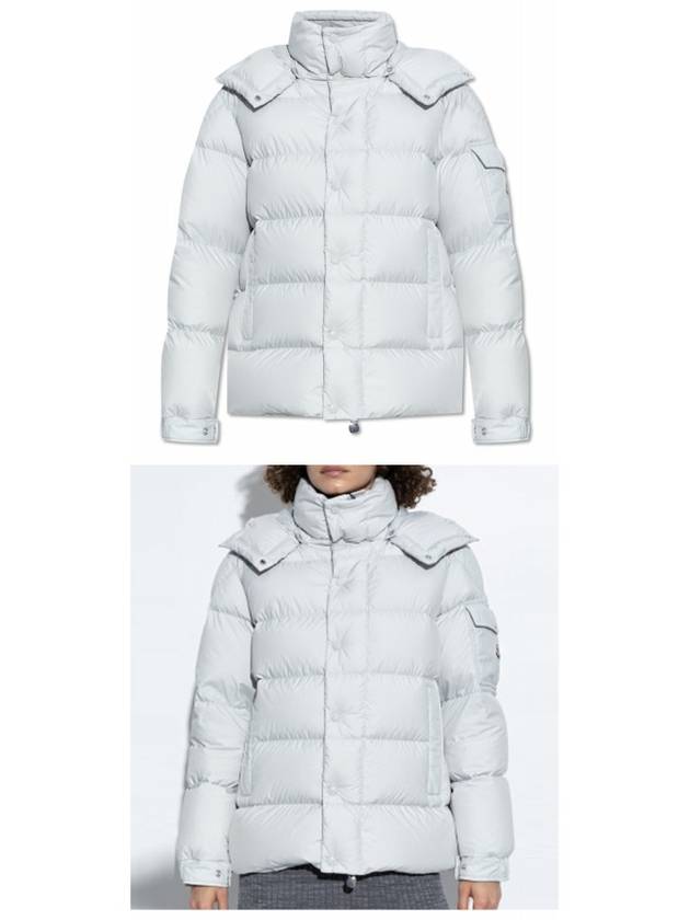 MAYA 70 Hooded Padded Jacket Gray Women s Padding 1A00169 54A81 900 TJ - MONCLER - BALAAN 4