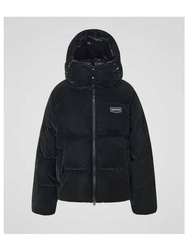 Torisa black women s down jacket - DUVETICA - BALAAN 1