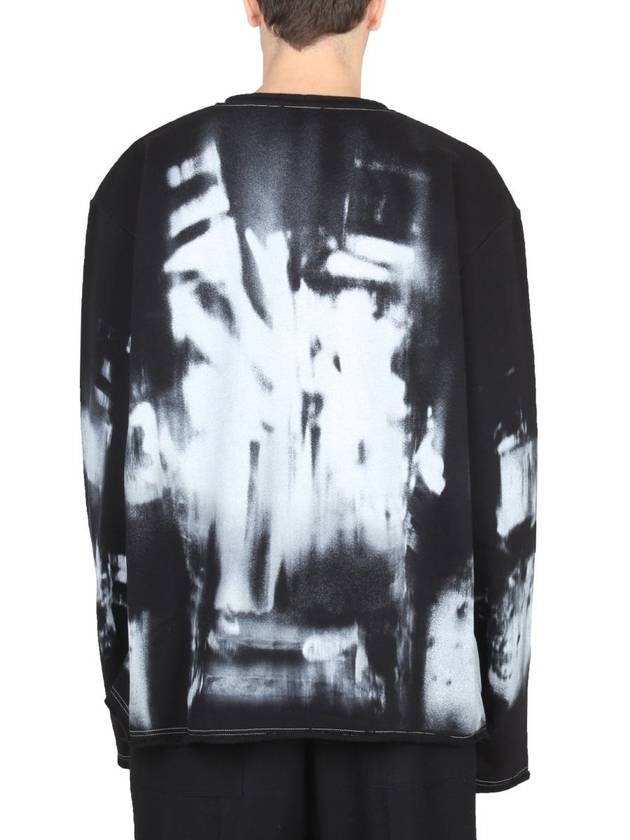 Balmain Tie Dye Pattern Crewneck Sweatshirt - BALMAIN - BALAAN 3