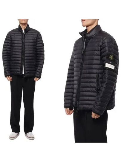 Men's Wappen Patch Duck Down Padding Black - STONE ISLAND - BALAAN 2