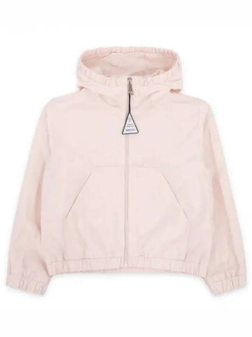 Kids PRAGUE Hooded Rain Jacket Light Pink 1A00081 5968E 529 1054169 - MONCLER - BALAAN 1