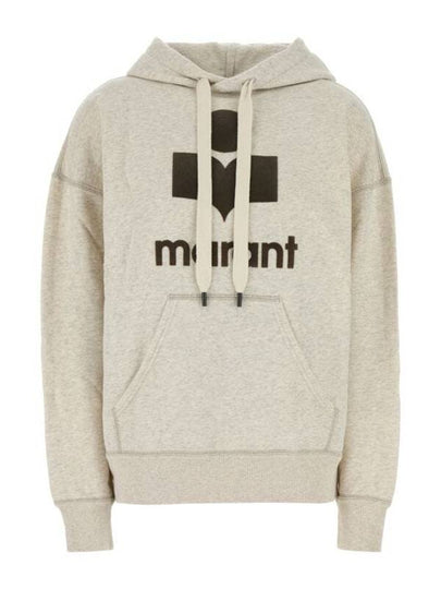 Mansel Logo Hoodie Faded Beige - ISABEL MARANT - BALAAN 2