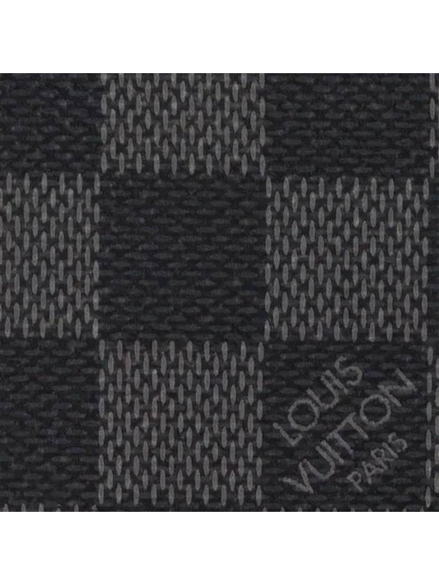 Damier Graphite Envelope Business Card Wallet Black - LOUIS VUITTON - BALAAN 5