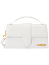 Le Grand Bambino Leather Tote Bag White - JACQUEMUS - BALAAN 2