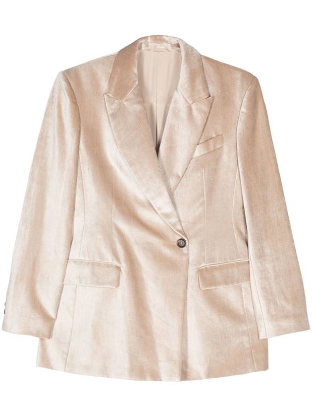 Brunello Cucinelli Jackets Beige - BRUNELLO CUCINELLI - BALAAN 1