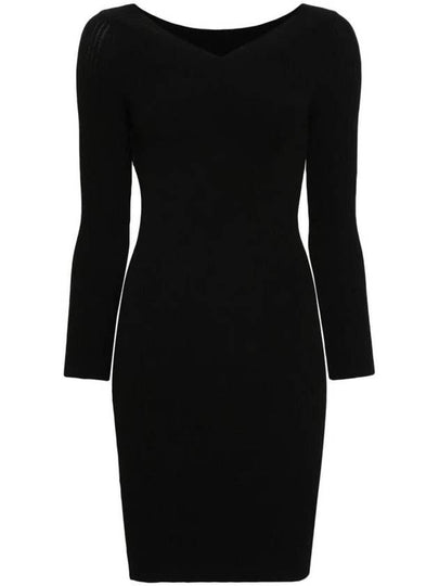 midi dress A0486 1602 0555 NERO BLACK - ALBERTA FERRETTI - BALAAN 2