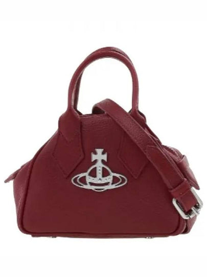 Logo Mini Yasmin Tote Bag Red - VIVIENNE WESTWOOD - BALAAN 2