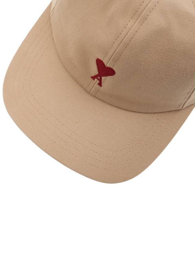 De Coeur Logo Ball Cap Sand - AMI - BALAAN 8