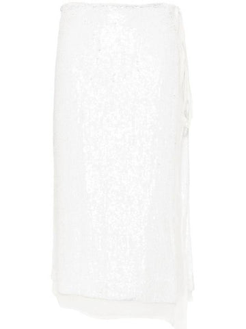 P.A.R.O.S.H. Gabriel Sequinned Wrap Skirt - P.A.R.O.S.H. - BALAAN 1