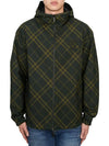 Reversible Check Hooded Jacket Shadow - BURBERRY - BALAAN 2