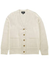 Louisa Wool Cardigan Ecru - A.P.C. - BALAAN 3